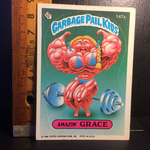 Garbage Pail Kids Amazin' Grace Año 1986 Topps