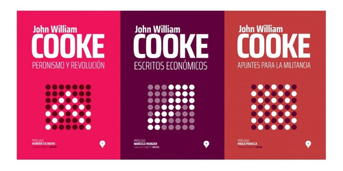 Pack 3 Libros - Cooke - Apuntes / Escritos / Peronismo 