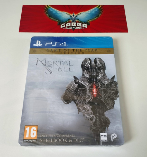 Mortal Shell Game Of The Year Edition Ps4 Steelbook Lacrado