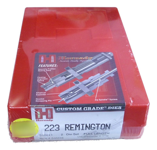 Set Die Hornady Custom Grade 223 Remington