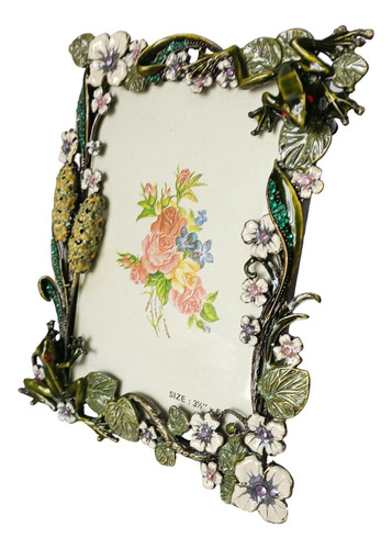 Moldura De Foto Floral, Moldura De Foto De Flores, Estilo
