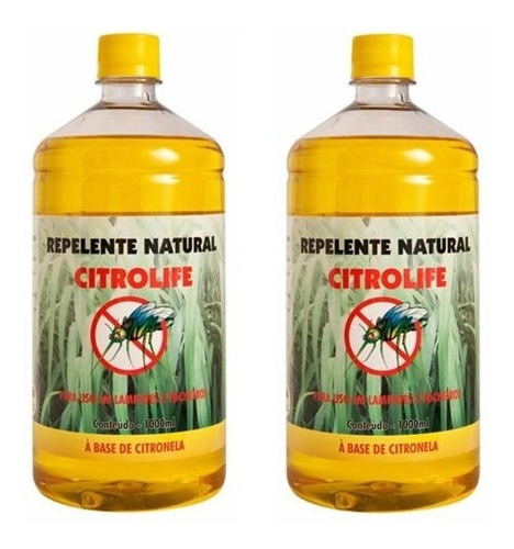 Óleo De Citronela P/ Tochas Lampiões Lamparina 2 L