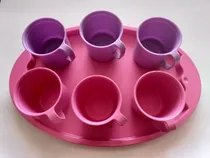 Comprar Bandeja Tupperware Murano Con 6 Tasas  De 350ml Tupperware.