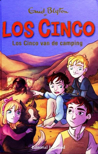 Los Cinco Van De Camping - Tapa Dura