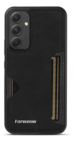 // Funda De Piel Sintética De Lujo Con Ranura Para Tarjetas Para Samsung Galaxy A12 A13 A14 A15 A16 A20 A30 A22 A23 A24