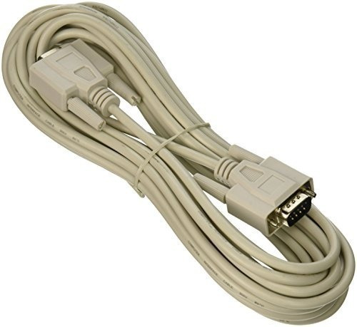 Micro Connectors Inc. 25 Feet Db9 Serial Extension Cable