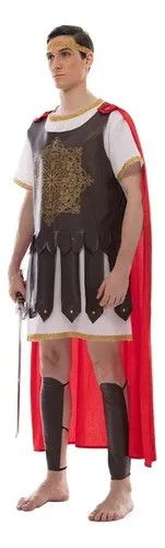 Disfraz De Cosplay Soldado Romano Real Medieval For Hombre