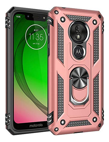 Funda Drop Impact De Grado Militar Para Motorola Moto G7 Pla