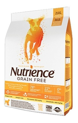 Nutrience Grain Free Perro, Pavo Pollo Arenque 5kg