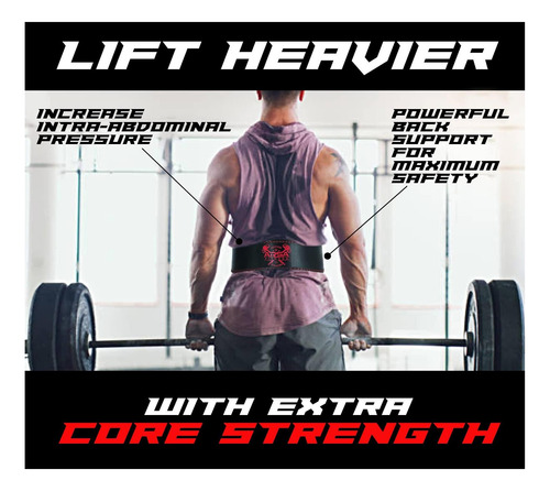 Arsa Fitness Lifting Laver Belt | Palanca Ajustable Cráneo