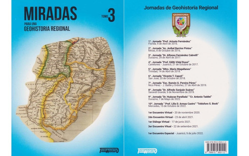 Miradas Para Una Geohistoria Regional Tomo 3, De Vários Autores. Editorial Tierra Adentro Ediciones, Tapa Blanda, Edición 1 En Español