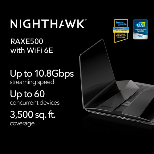 Router Netgear Nighthawk Wifi 6e (raxe500) -