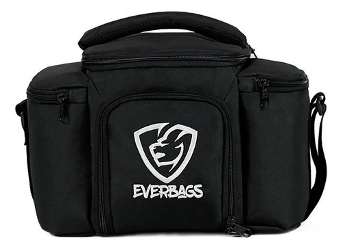 Bolsa Sport Fitness Térmica Funcional Durável Inovadora Cor Preto