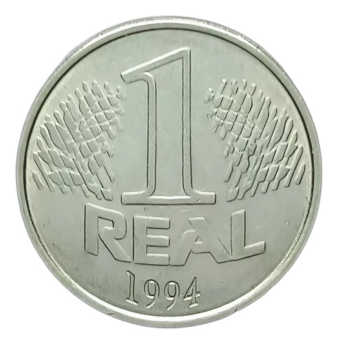 2 Moedas De 1 Real 1994 Antigas Mbc/sob