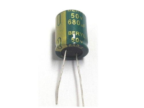 5x Capacitores Electrolíticos 680uf  50v