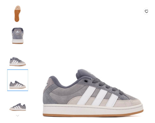 Adidas Campus '00s Beta Athletic Shoe - Grey