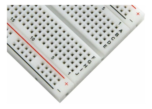 Bb400 Solderless Plug-in Breadboard, 400 Tie-points, 4 Power