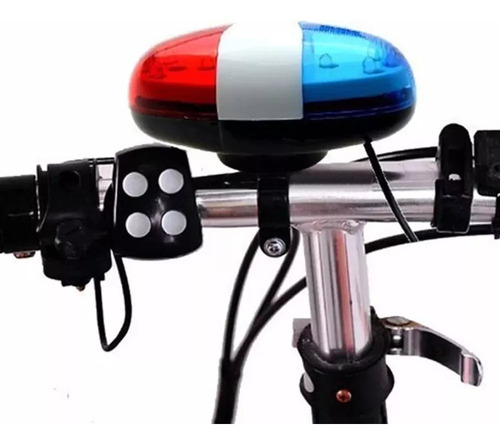 Luz Delantera De Advertencia For Bicicleta De Policía Con