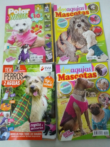 Lote Revistas Ropita Perros Mascotas Tejidos Palermo Envios