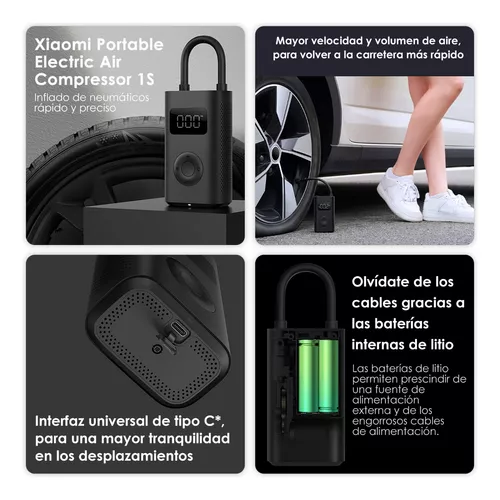 Xiaomi Portable Electric Air Compressor 1s / Inflado Rápido