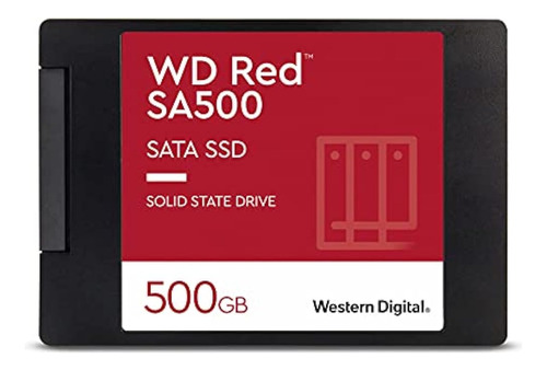 Western Digital 500gb Wd Red Sa500 Nas 3d Nand Internal Ssd 