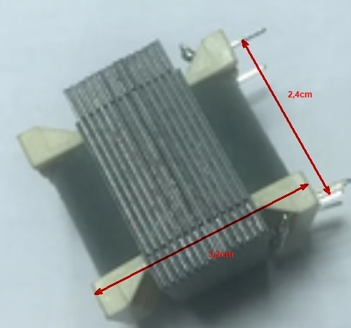Imagem 3 de 4 de Transformador Terminais 110v/220v Saída 10,5v 200ma