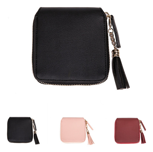 Cartera Pequeña, Sencilla, Cuadrada, For Mujer, Corta Con C