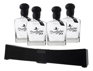 Tequila Don Julio 70 (4 Pack) + Bocina De Regalo