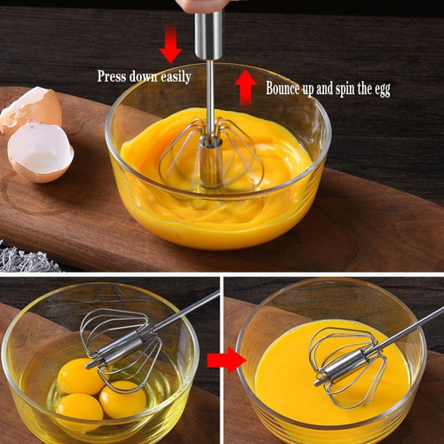 Fe Batidor De Huevos De Acero Inoxidable For Cocina