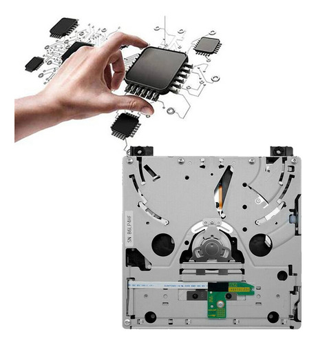 Unidad De Disco Dvd Rom Raf-3350, Doble Disco Ic Para Wii D2