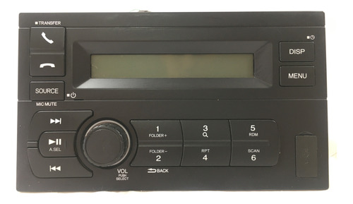 Radio Som Bluetooth Usb Honda Fit Mr504f0 Rcc140