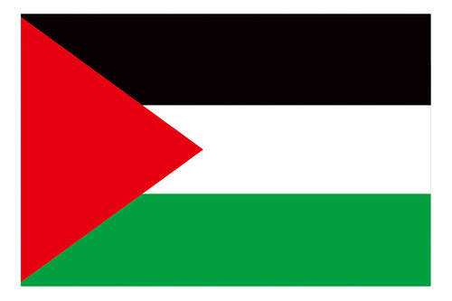 Bandera De Palestina Con 2 Ojales De Latón De Poliéster De C