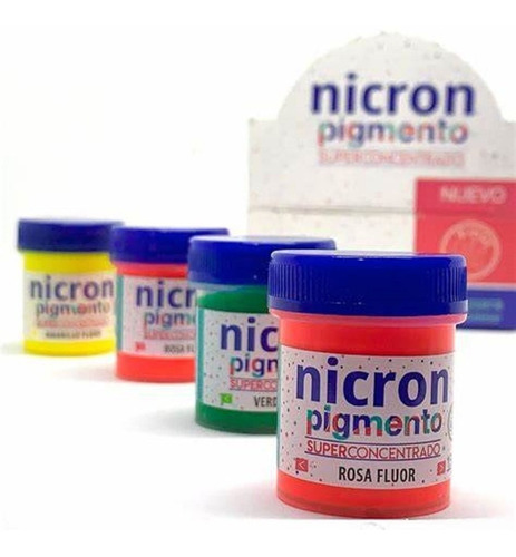 Pigmento Nicron Colorante Para Porcelana 15gms Microcentro