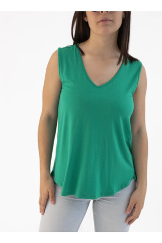 Blusa Modal Escote V 24-70