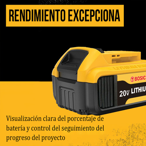Batería Bosich 20v Dcb203/4ah Compatible Todas Las Dewalt Herramientas Eléctricas 20v Max Xr, Como Dcb201 Dcb202 Dcb203 Dcb204 Dcb205 Dcb206 Dcb180 Dcb181 Y Más,compatibilidad Garantizada