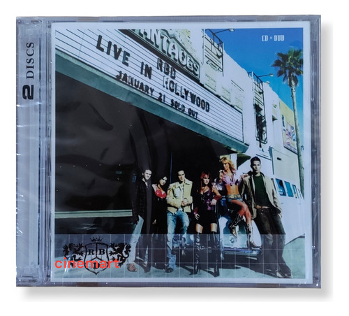 Rbd Live In Hollywood Cd + Dvd