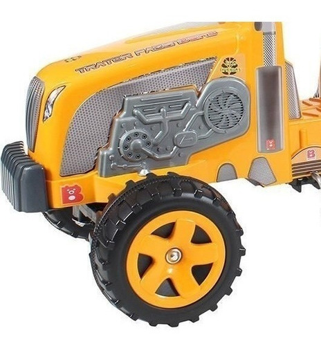 Mini Trator Infantil Elétrico Fazendeiro Amarelo Biemme