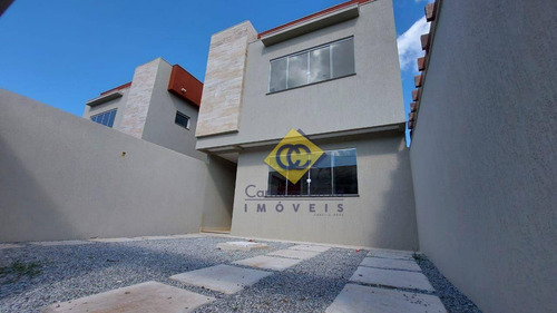 Imagem 1 de 25 de Casa Com 3 Dormitórios À Venda, 118 M² Por R$ 440.000,00 - Jardim Mariléa - Rio Das Ostras/rj - Ca2012