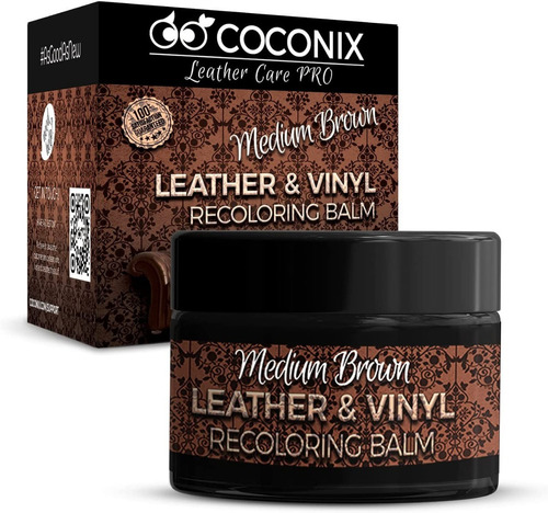 Coconix Bálsamo Recolorante De Cuero Marrón Medio - 