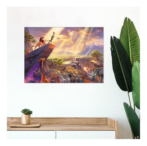 Mightyprint Disney El Rey León Circle Of Life Pride Rock