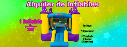 Colchón Inflable Infantil Castillo Brinca Brinca Cumpleaños