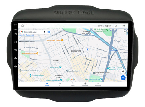 Multimidia Renegade 15/22 9p Android Auto Carplay 64gb