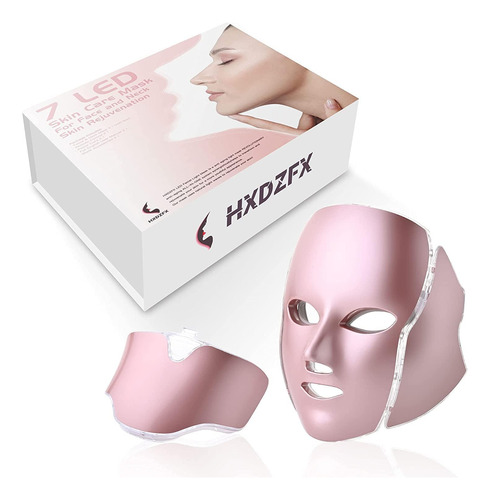 Hxdzfx 7-1 Colores Led Facial Para La Cara,herramienta De Cu