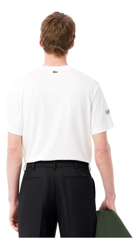 Remera Lacoste Estampada Th9694 Tenis Paris