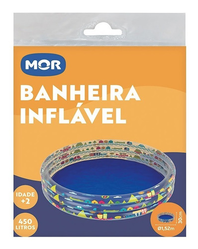 Banheira Piscina Infantil Inflável 450 Litros Crianças