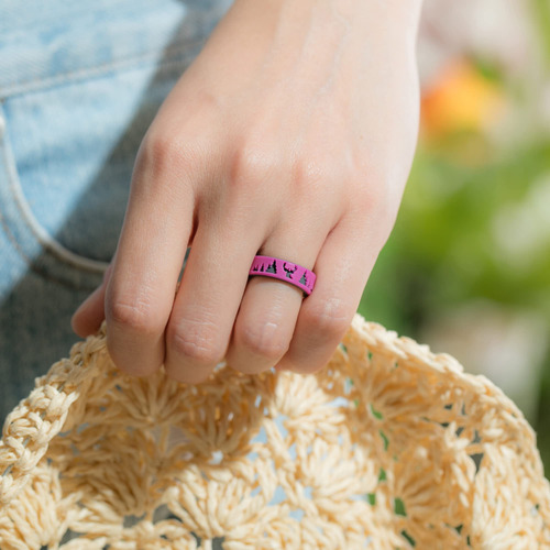 Anillos De Boda De Silicona Thunderfit Para Hombres Y Mujere