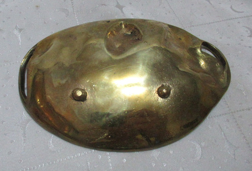 Bandeja Decorativa Centro De Mesa Bronce A Marionnet (15631) Dorado Oscuro (Usado)