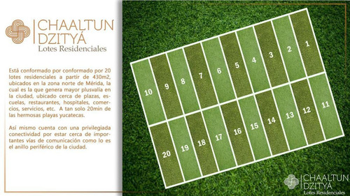 Imagen 4 de 11 de Chaaltun- Terreno En Venta En Merida- Dzitya