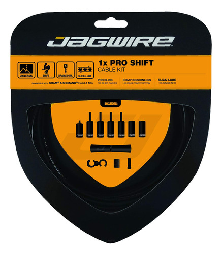 Jagwire Pro - Cables Y Fundas Unisex Para Adultos, Color Ne.