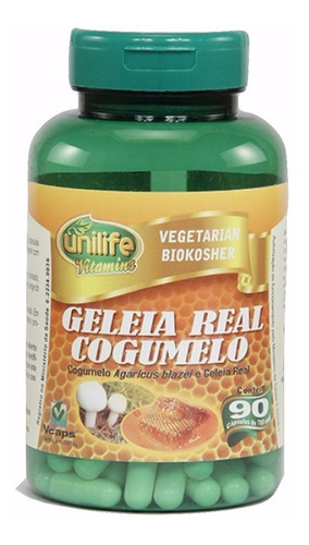 Geléia Real Liofilizada Com Cogumelo